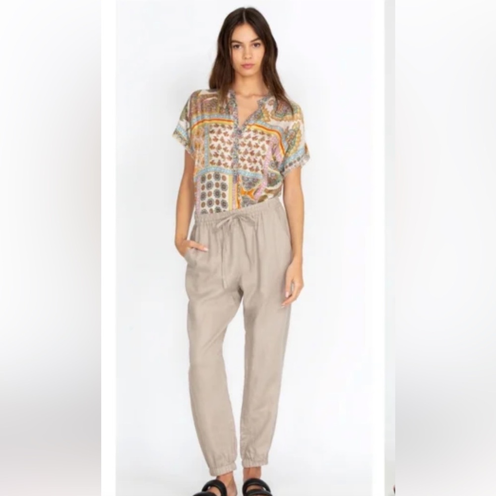 Johnny Was Tandy Linen Jogger